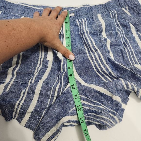 4x$25 Nautica linen blend stripe  5 " shorts size XL - Picture 9 of 10